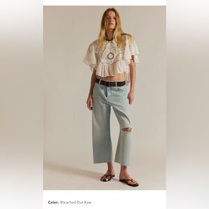 We The Free Deep Trance Dropped boyfriend jeans